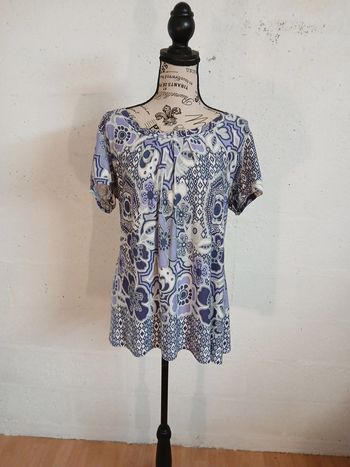 Blouse manches courtes C&A 46/48