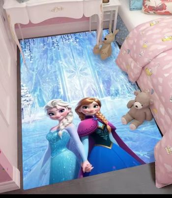 Tapis reine des neiges