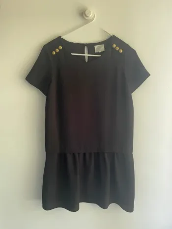 Robe noire Sézane chic
