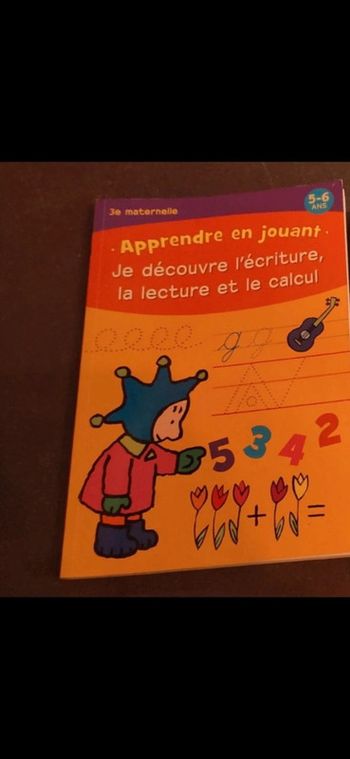 Apprendre en jouant livre d'exercice 3eme maternelle