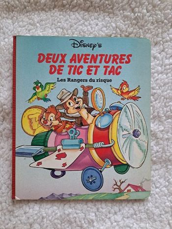 Livre "Deux aventures de Tic et Tac, Les Rangers du risque" Disney