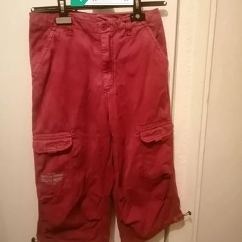 🌸Bermuda  Bordeaux multipoches Taille 32- 170cm "Tom Tailor" 🌸