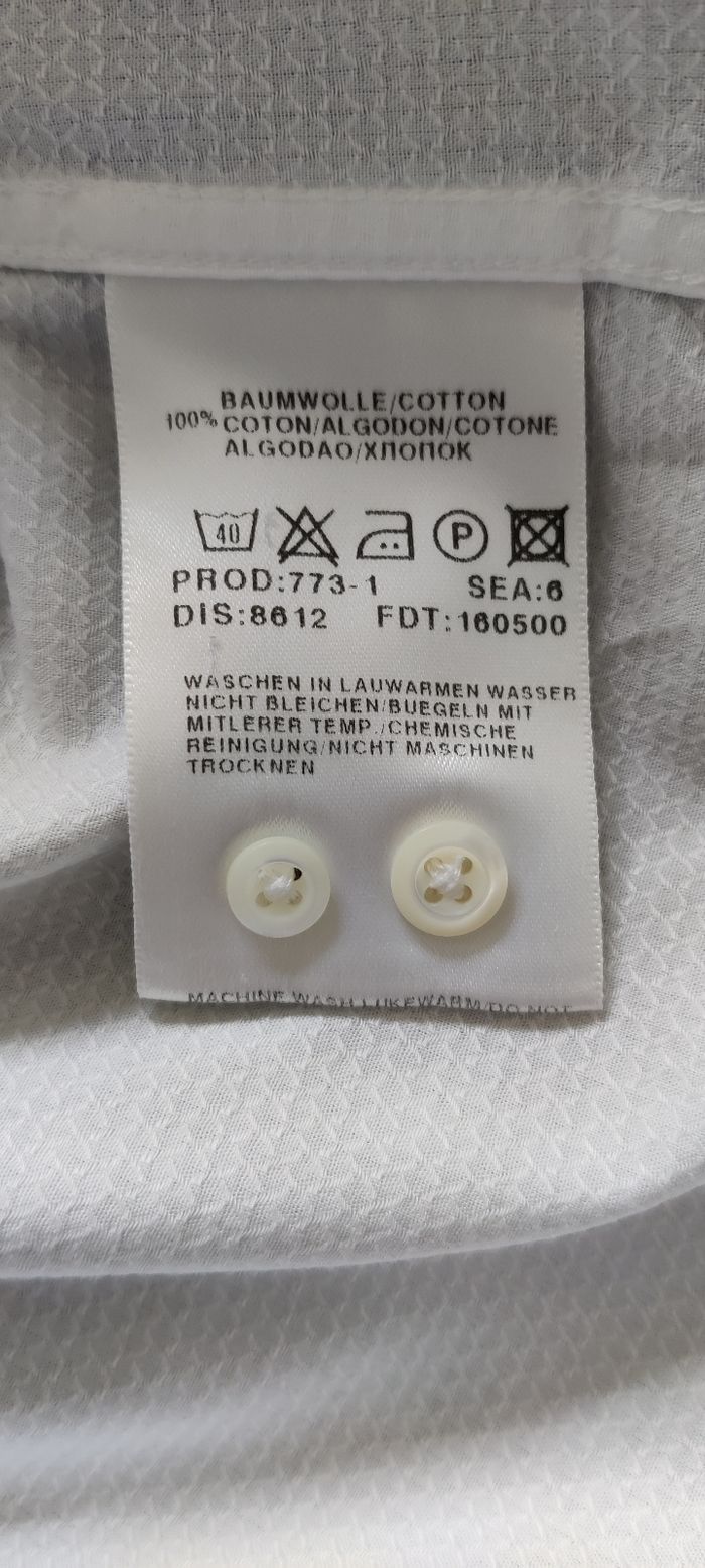 Chemise blanche homme Hugo Boss - photo numéro 10