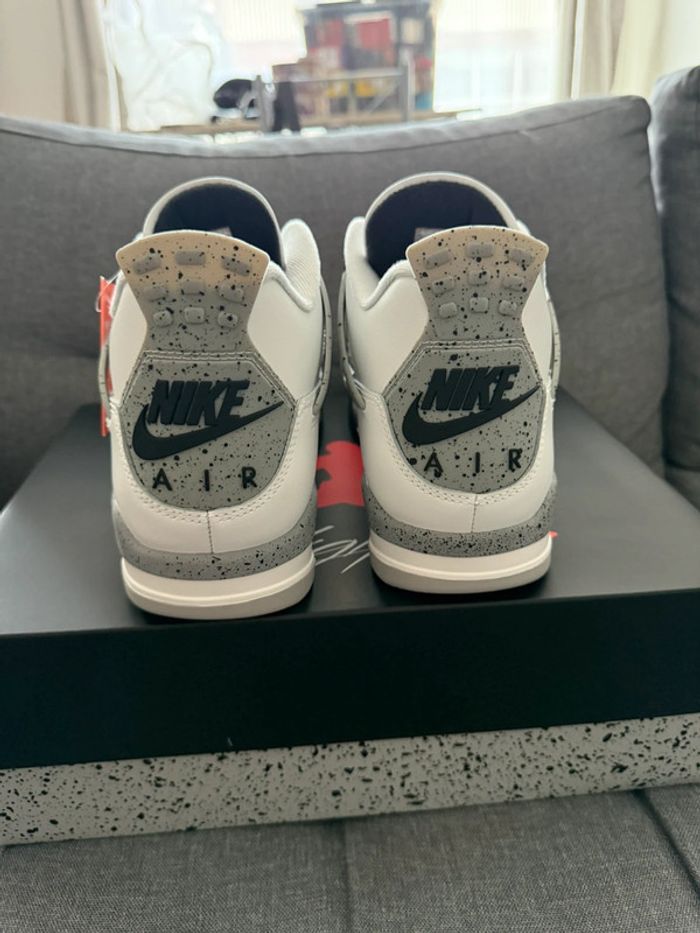 Air Jordan 4 rétro White Cément - photo numéro 7