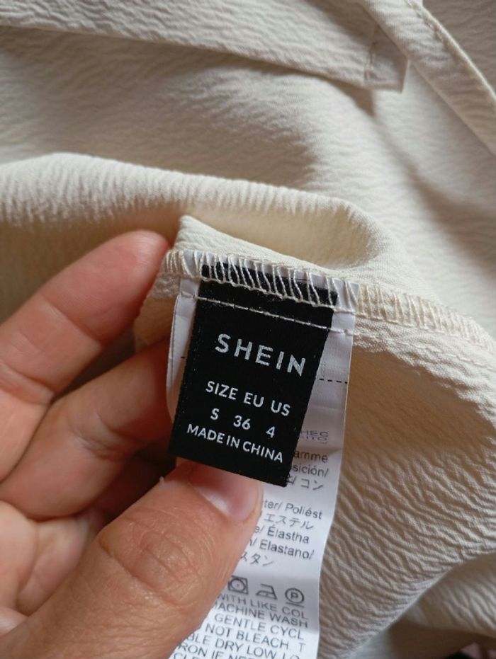 Ensemble shein T36 couleur crème - photo numéro 8
