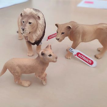 Lot famille animaux schleich