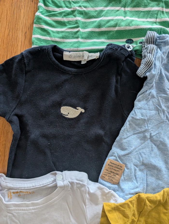 Lot 5 tee-shirt manches courtes garçon Sergent Major, Du pareil au Même, Orchestra - photo numéro 4