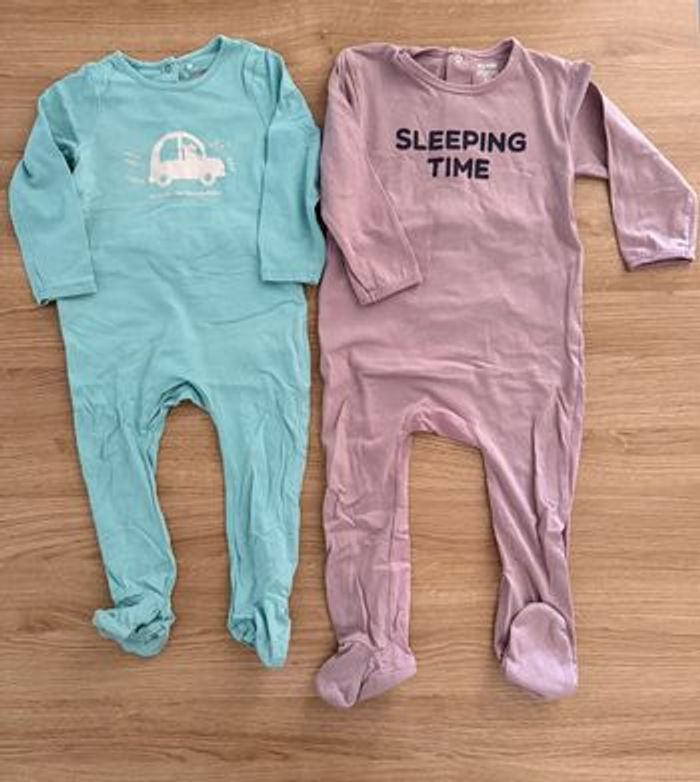 Lot 2 pyjamas léger 24 mois