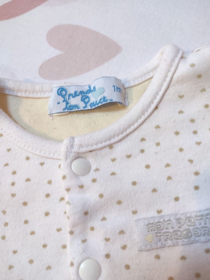 Gilet chaud bébé - 1 mois - Très bon état - Prends ton pouce - photo numéro 6