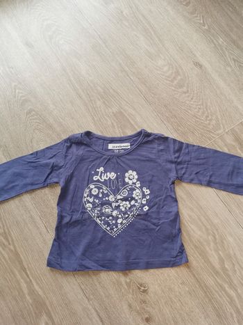 Tee shirt bébé fille