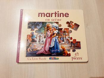 Livre puzzle Martine en scène