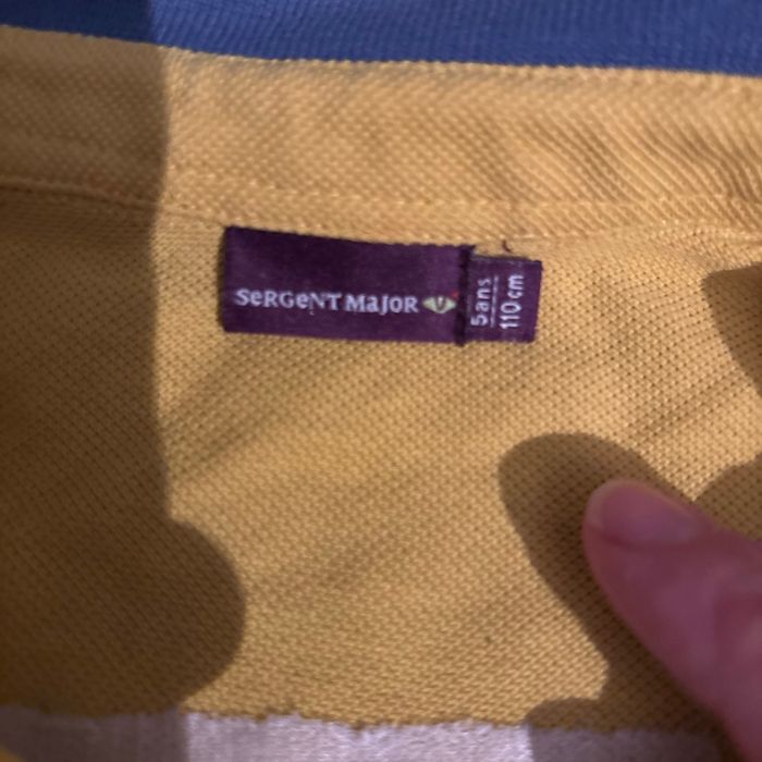 Vends lot de deux polos sergent major 5 ans très bon état - photo numéro 3