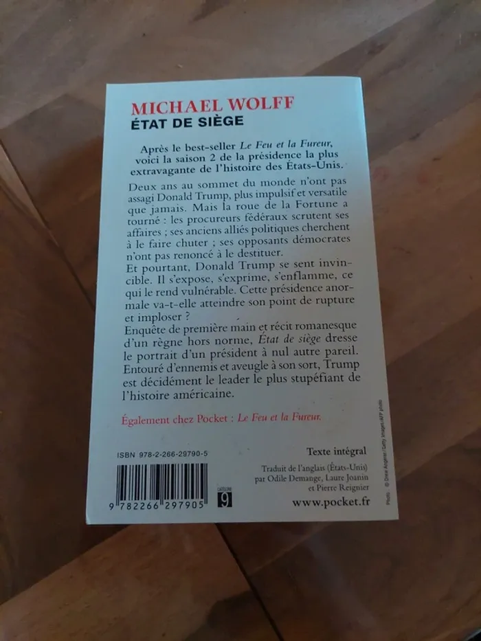 Etat de siège, de Michael Wolff - photo numéro 2