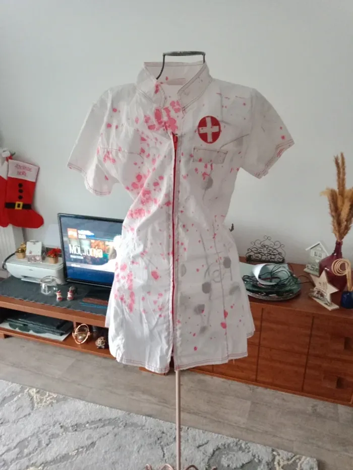 Robe déguisement infirmière