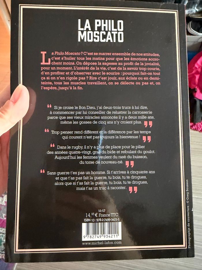 Livre la philo Moscato - photo numéro 2