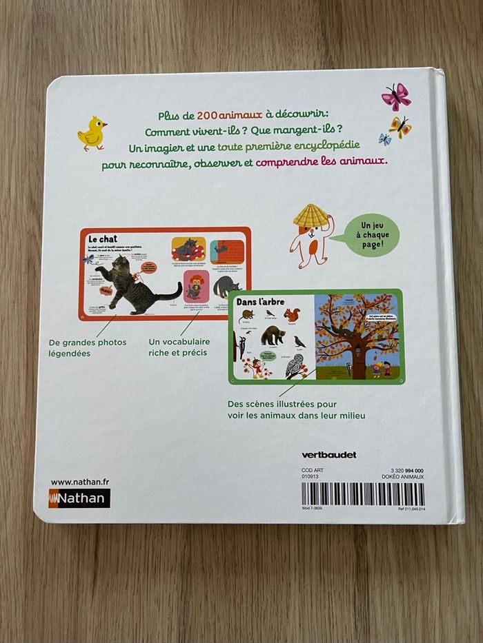 Dokéo - Mon livre des animaux 2/5 ans - photo numéro 2