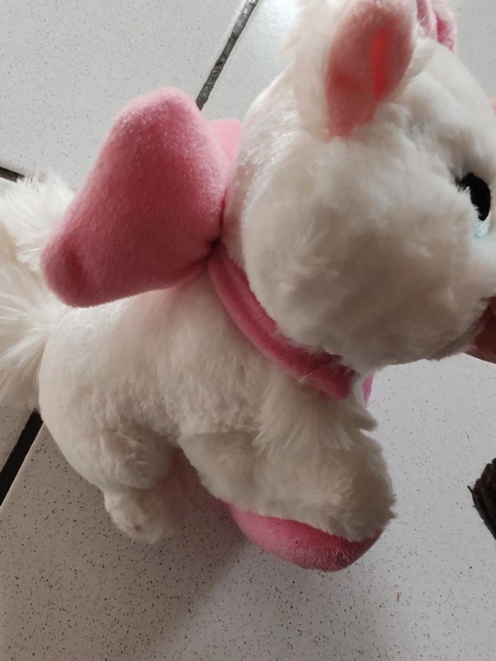 Peluche marie Aristochats so cute coeur - photo numéro 5