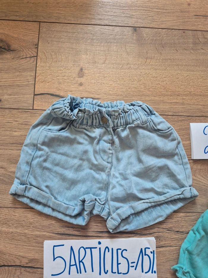 Lot 2 shorts fille 24 mois (86 cm) Kiabi & Tape à l’œil - photo numéro 7