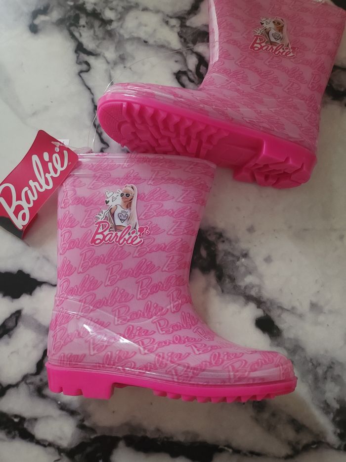 Bottes de pluie Barbie taille du 22 au 30 - photo numéro 5