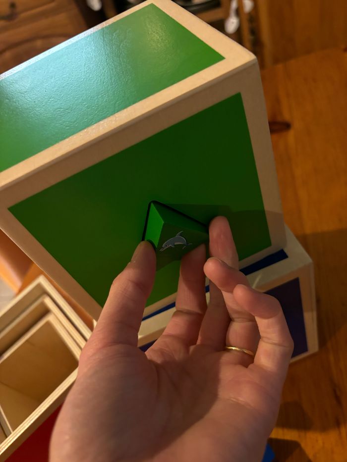 Cubes d’activité en bois - photo numéro 4