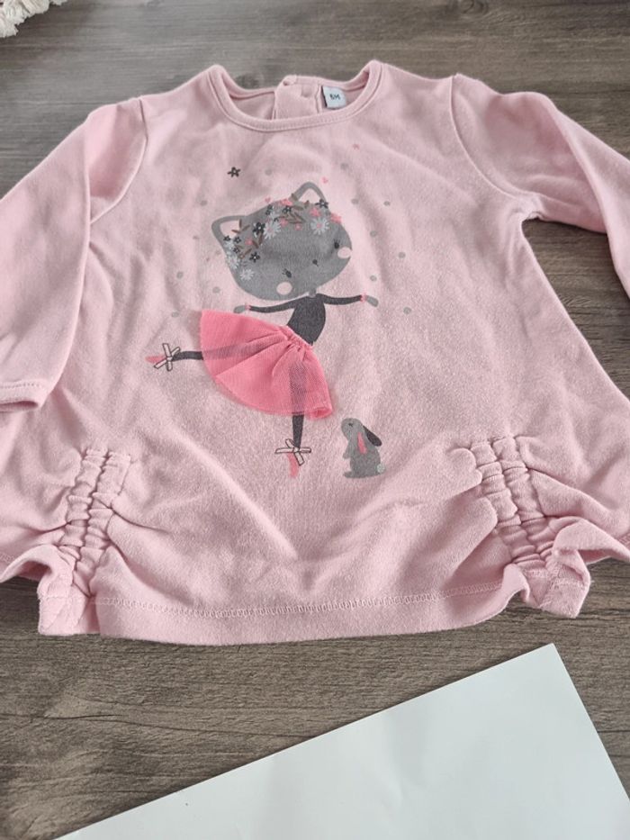 🌞 robe rose 6 mois très bon état - photo numéro 3