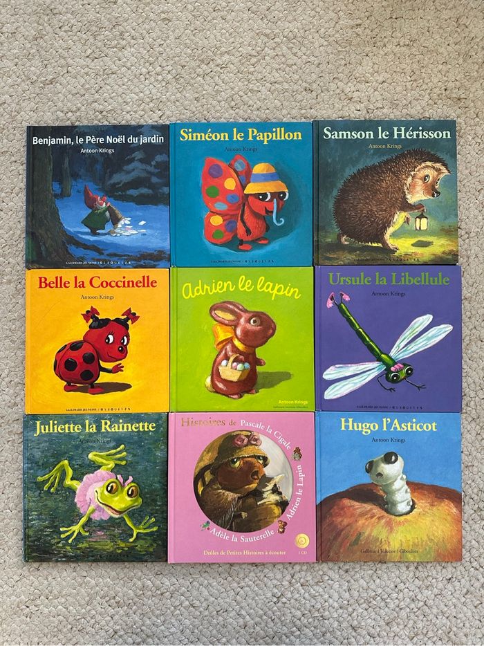 9 livres enfants Antoon Krings