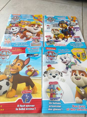 Lot de magazines Pat patrouille . Paw patrol