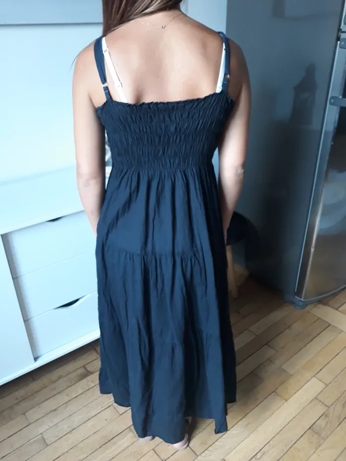 Robe longue bleu - photo numéro 2