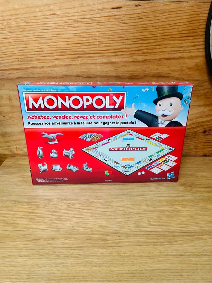 Monopoly classique emballage légèrement abîmé - photo numéro 2