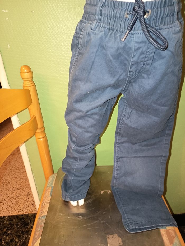 Pantalon bleu marine - photo numéro 3