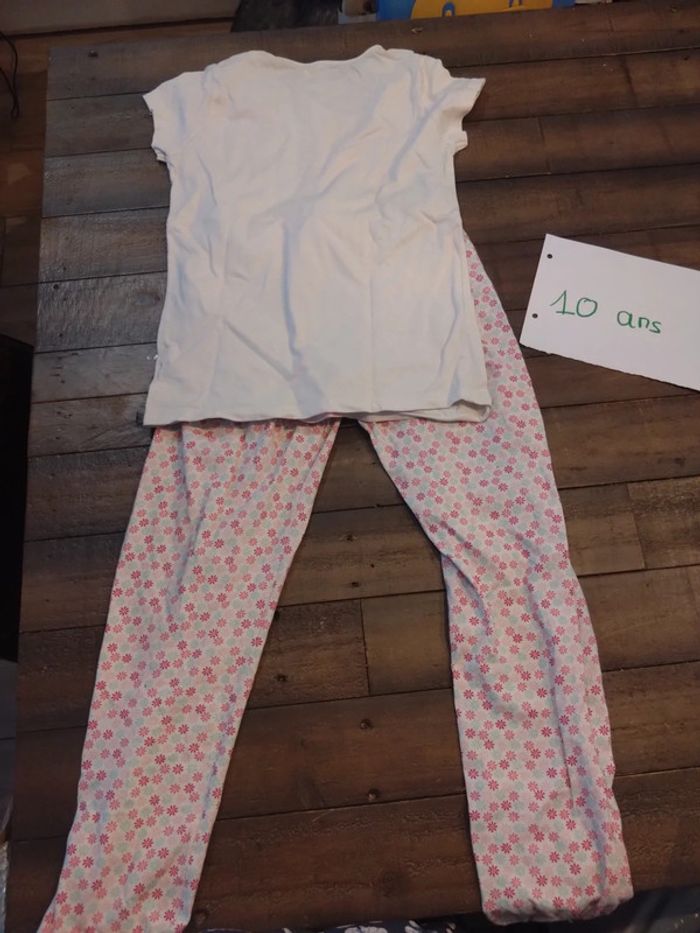 Pyjama fille léger du pareil au même 10 ans - photo numéro 4