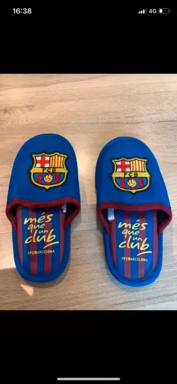 Chaussons FC Barcelone taille 29