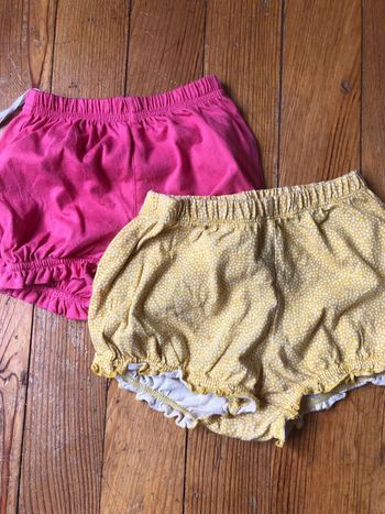 Lot de 2 petits shorts