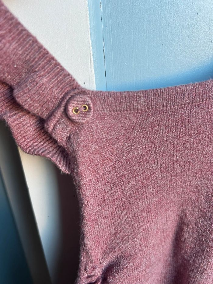 Robe à bretelles , imitation laine , 6 mois - photo numéro 2