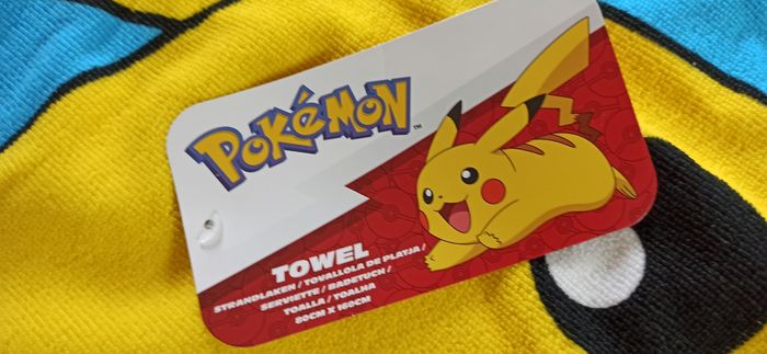 Serviette de toilette drap de bain pokemon - photo numéro 4