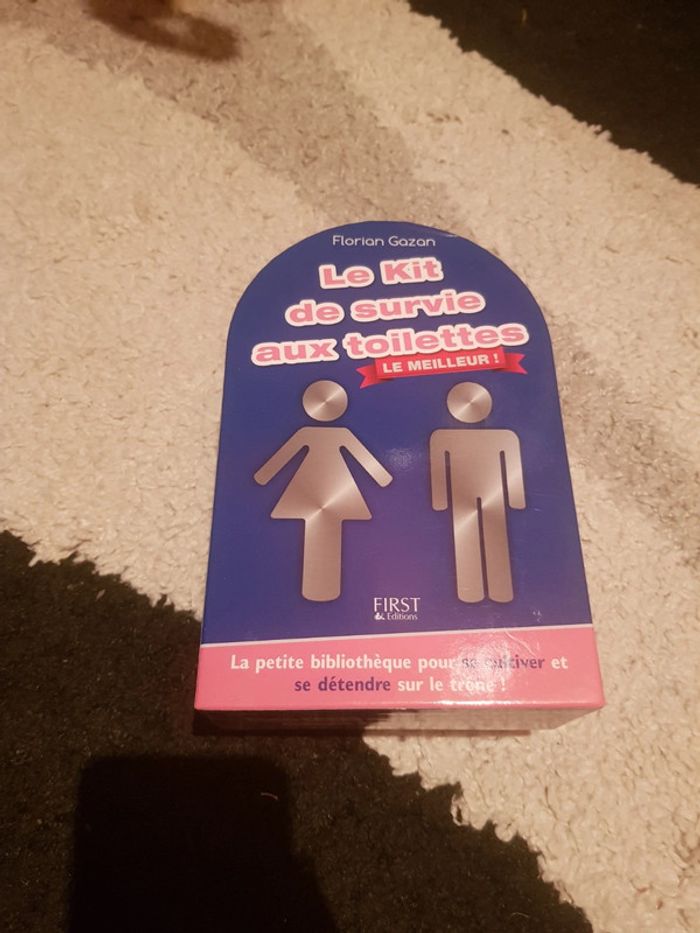Le kit de survie aux toilettes de Florian gazan
