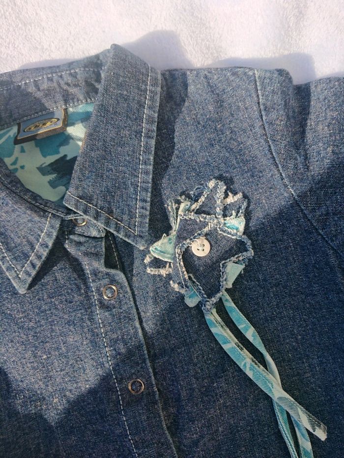 Chemise jean DDP 6 ans - photo numéro 2