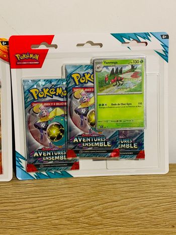 Tripack Pokémon aventures ensemble