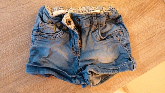 Short en jean vertbaudet 2 ans