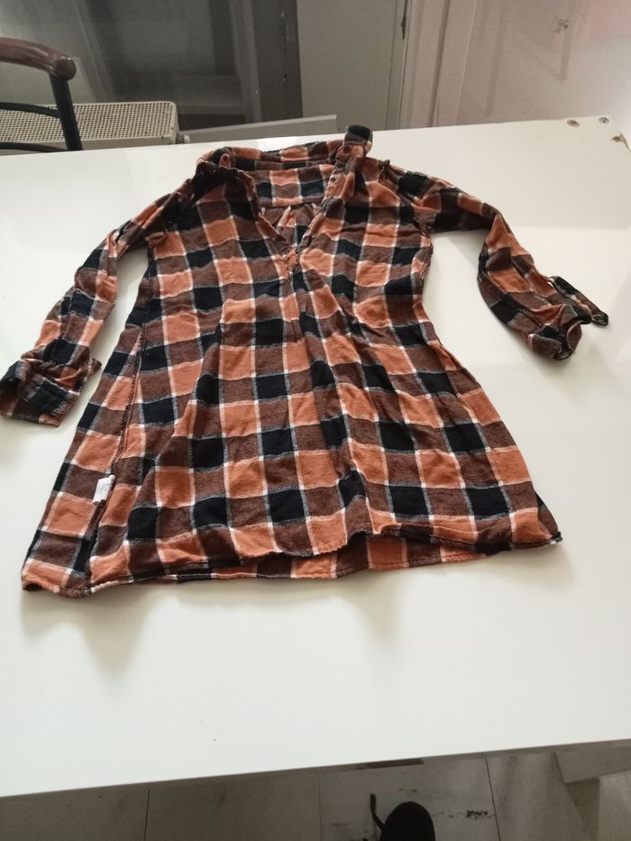 robe mi manche fille