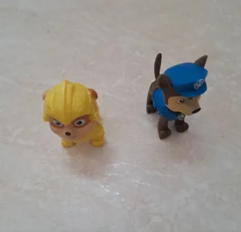 Lot de 2 figurines Pat Patrouille en TBE