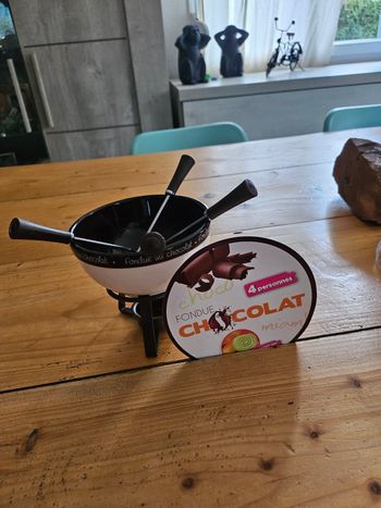 Service à fondu chocolat