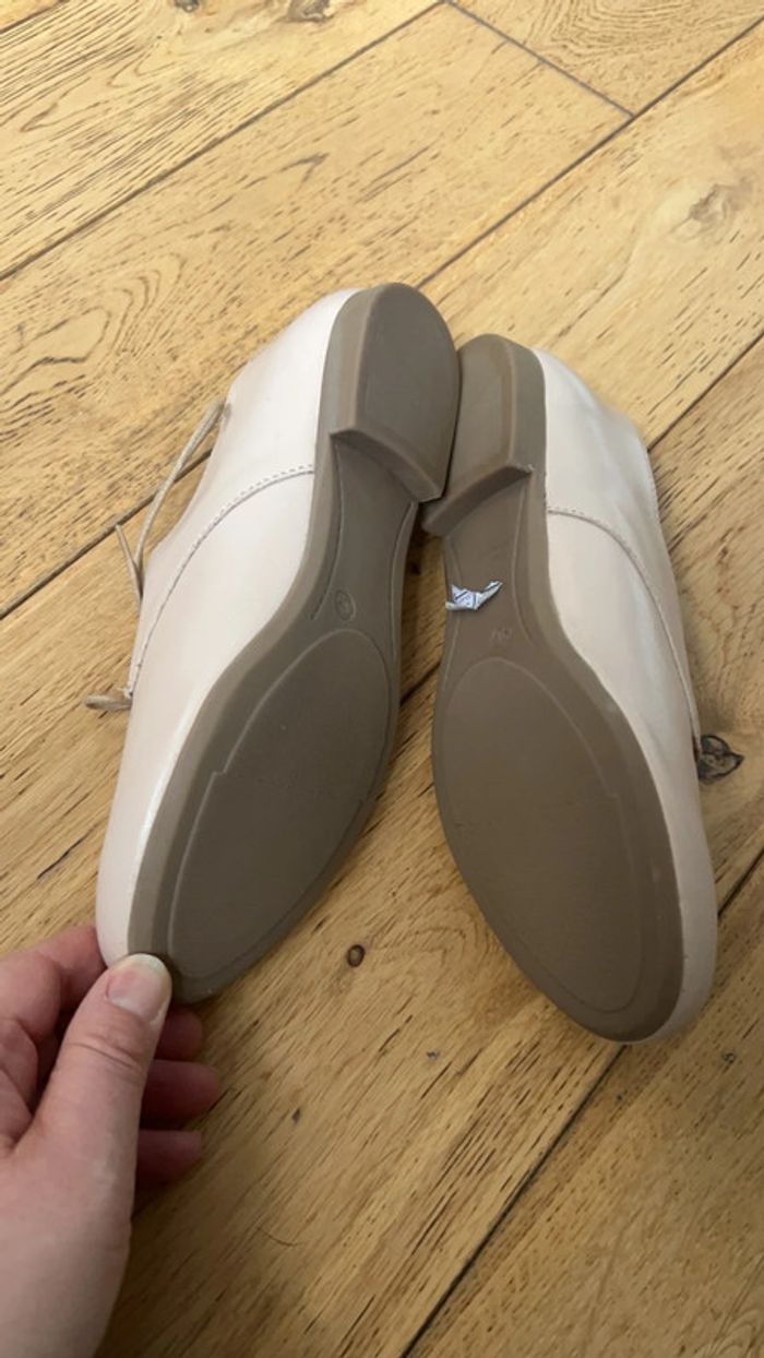 Mocassins en cuir rose 36 - photo numéro 3