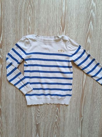 Pull marinière Verbaudet 8 ans