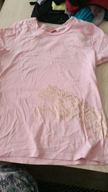 Tee shirt puma rose