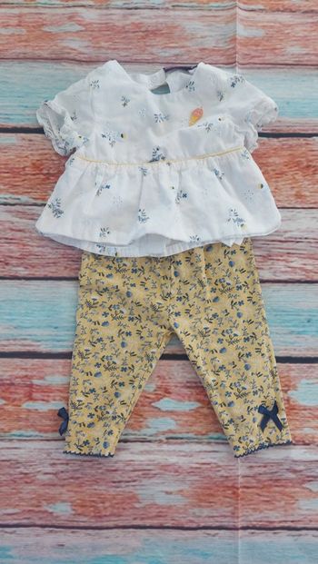 Ensemble fille 3 mois sergent major