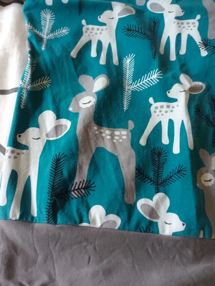 Sweat léger motif biches 8-9 ans - photo numéro 3