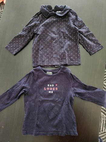 Tee-shirt manches longues  9 mois