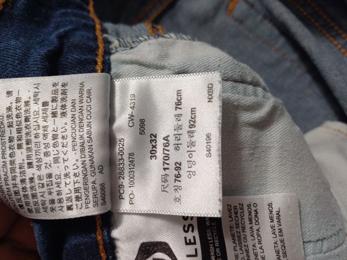 Jean Levi’s 512 Coupe Slim W29 L32 Bleu Marine Parfait état JL4 - photo numéro 8