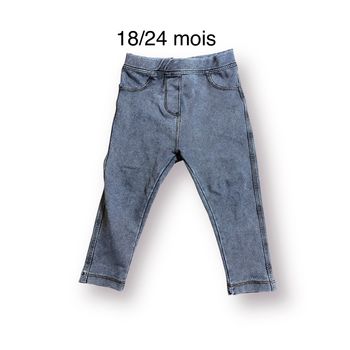 Mango Jegging gris Taille 18/24 mois